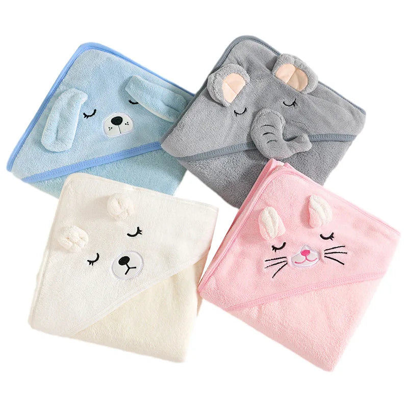 Serviette à Capuche pour Bébé – Douceur, Chaleur et Tendresse au Quotidien