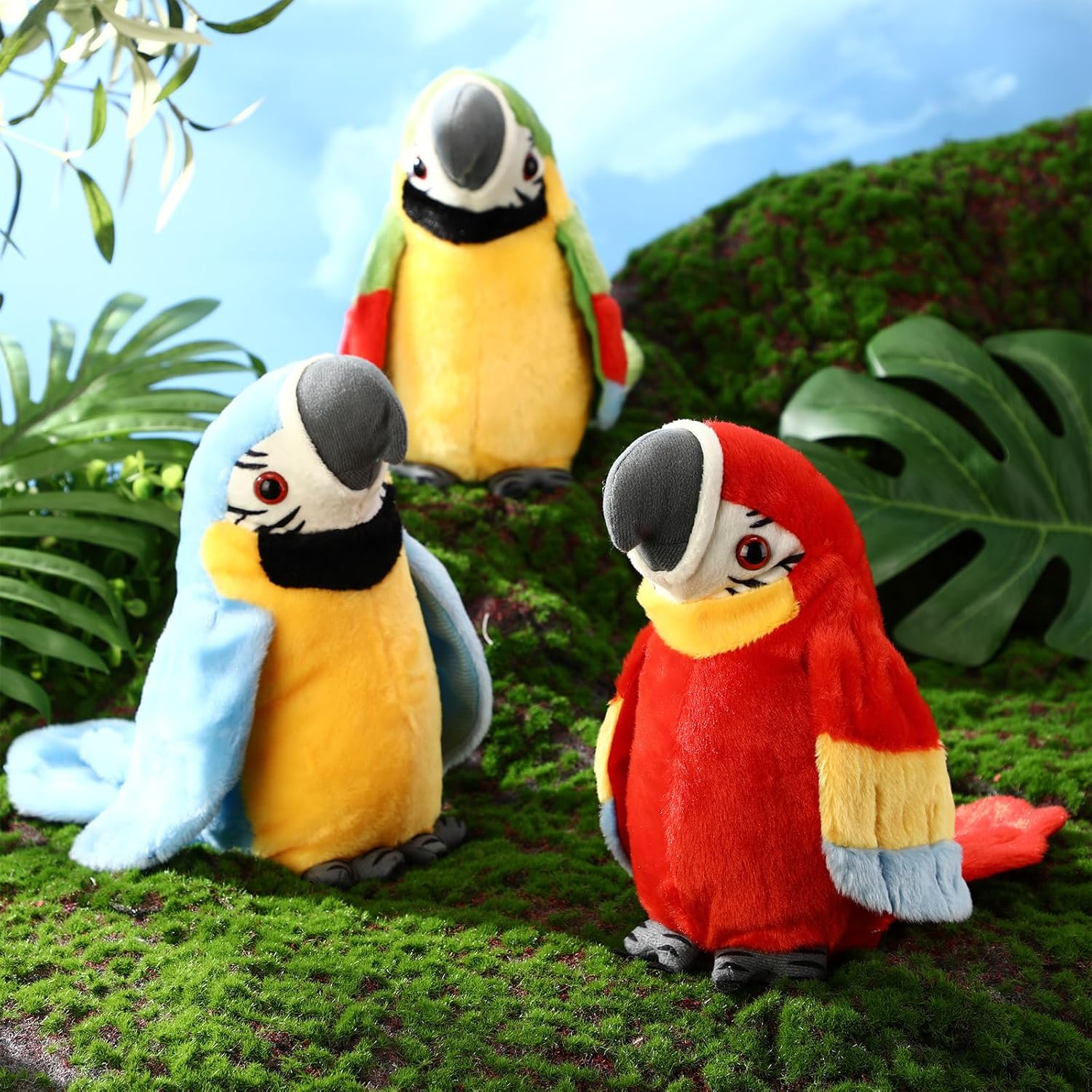 Jouet Perroquet Parlant - Peluche Interactive
