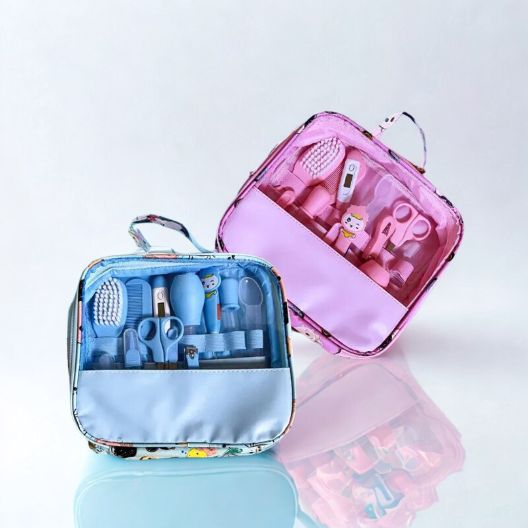Kit de Soins Complet pour Bébé – 12 Accessoires Essentiels pour Prendre Soin de Votre Tout-Petit