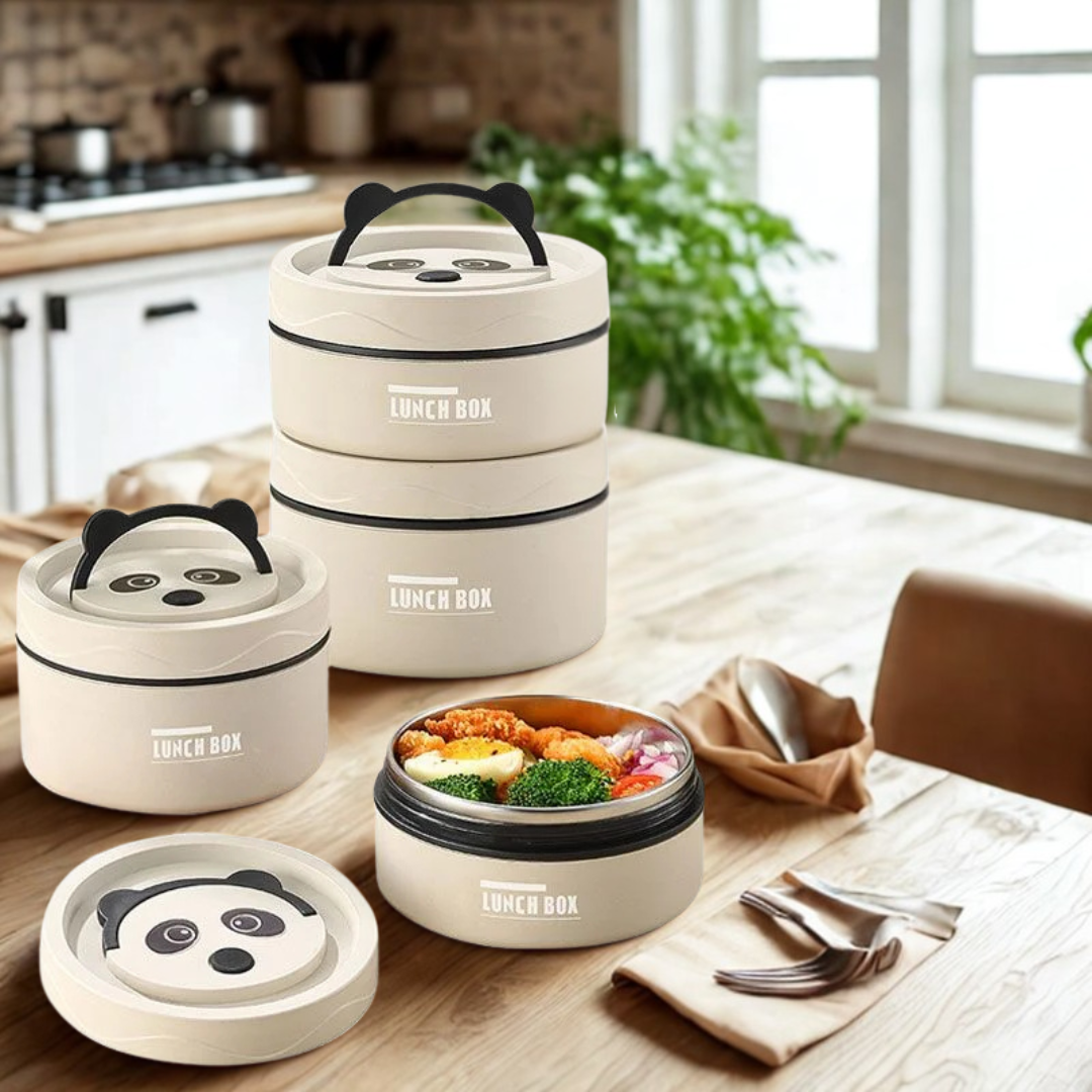 Lunch Box Isotherme pour Enfants - Contenant Portable en Acier Inoxydable !