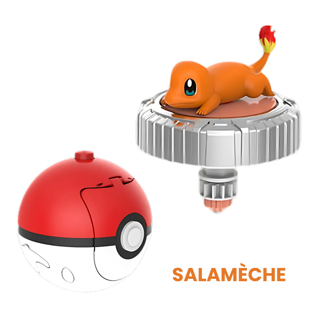 Lancez l'Aventure avec les Toupies Pokémon - Pikachu, Salamèche, Carapuce et autres !